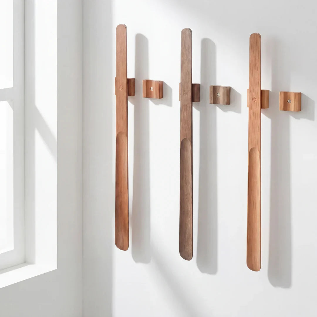 Schuhspanner Wanddeko Modern Holz Magnetisch