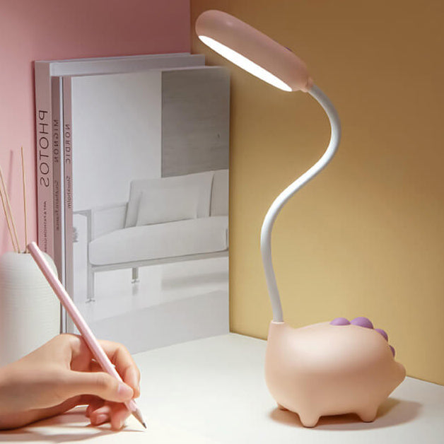 LED Schreibtischlampe Kinder Wiederaufladbar Augenfreundlich Grün Rosa