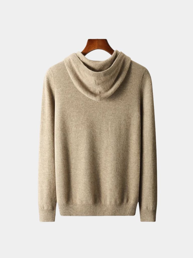 100% Cashmere Hoodie - Cross & Crown