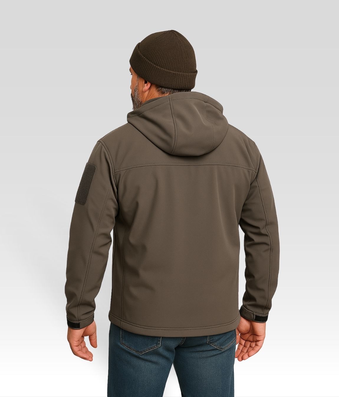 Jack Fleece Jacke Grau