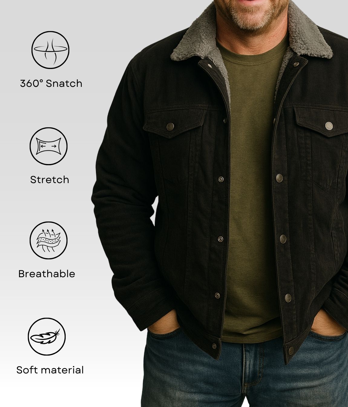 LEO Fleecejacke