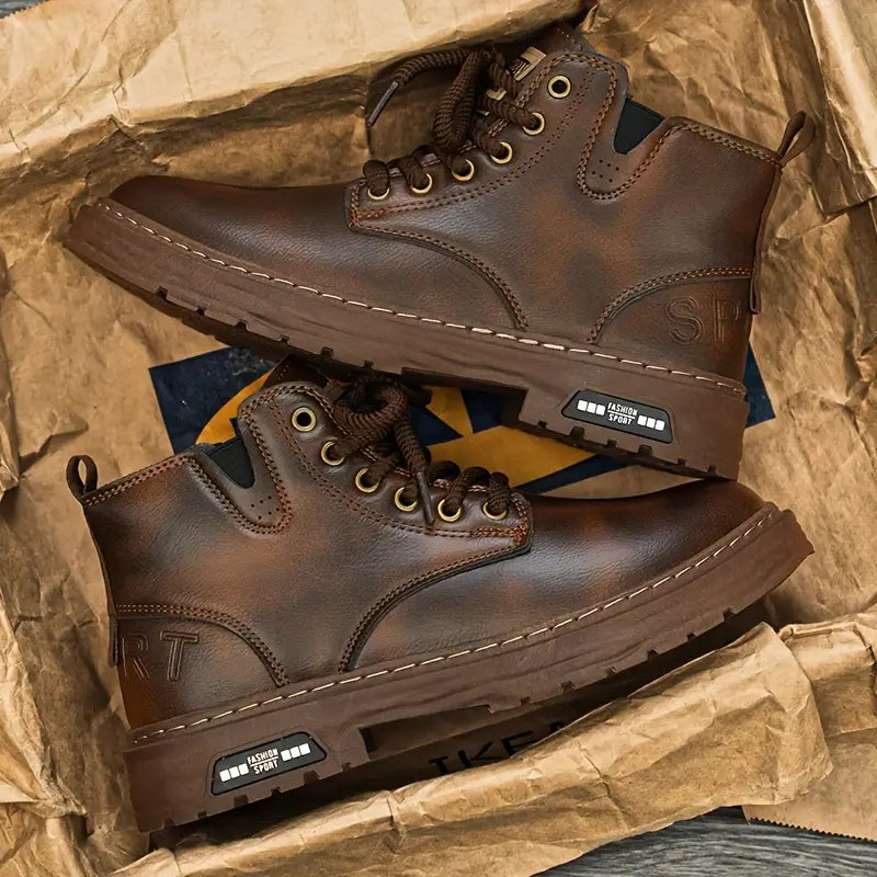 Iván | Devin - Wasserdichte Rutschfeste Vintage-Stiefel