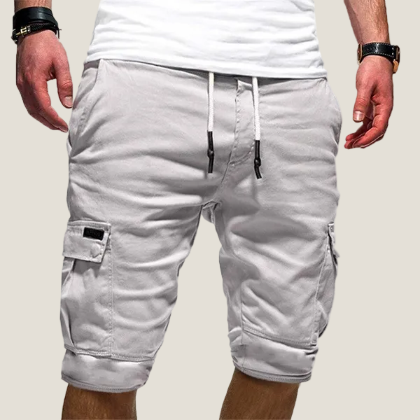 Cargo-Shorts Herren Relaxed Fit Freizeit Frühling & Sommer