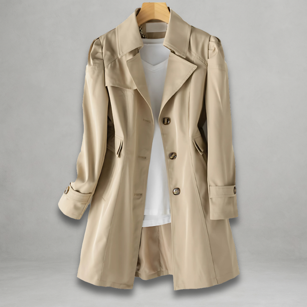 Clarisse | Klassischer Trenchcoat für Damen