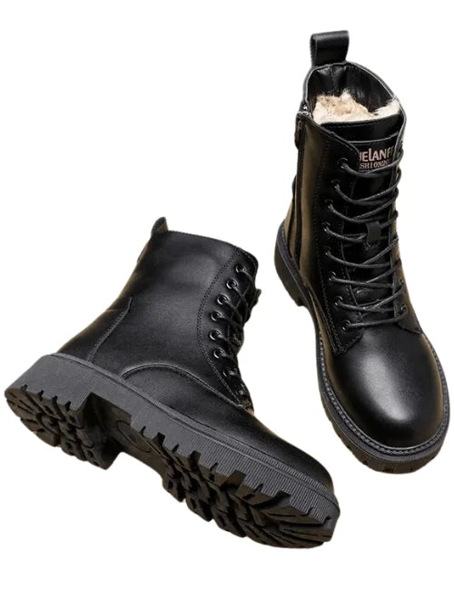 Andrea™ I Schwarze Winterstiefel