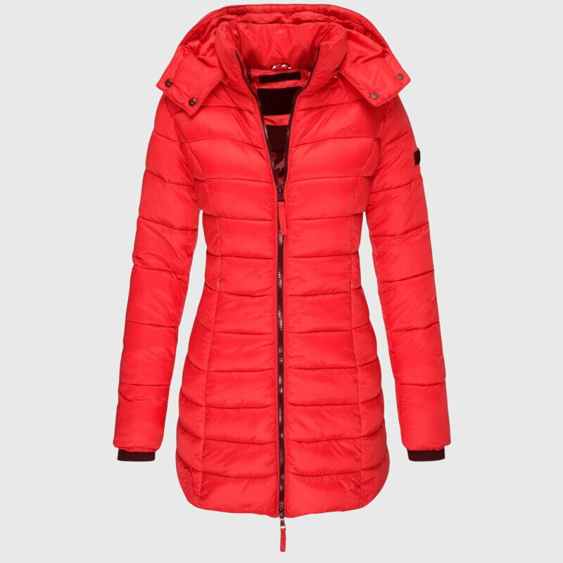Elise™ - Lange Daunenjacke für Damen