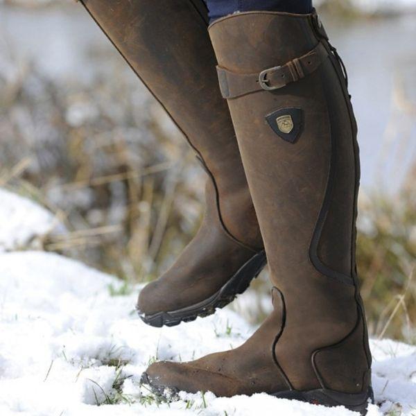 Maeve | Bottes d'équitation en cuir imperméable