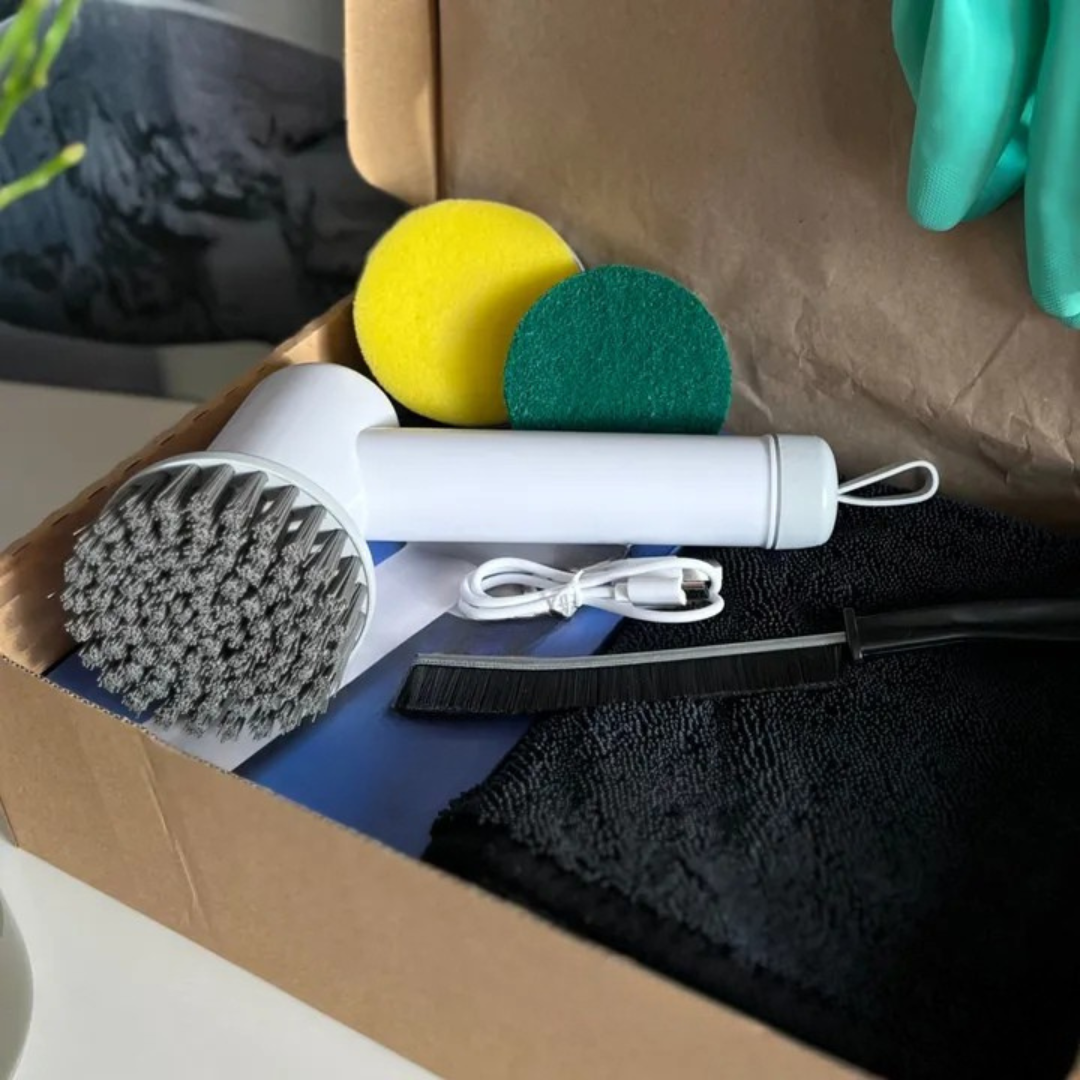 Reinigungsset Elektrische Bürste Haushalt & Reinigung