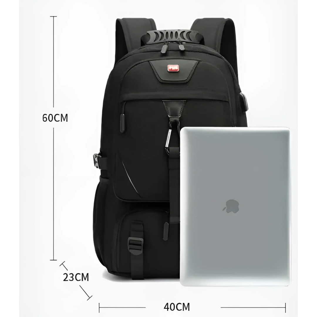 Rucksack Herren & Damen Wasserfest USB Anschluss Alltag