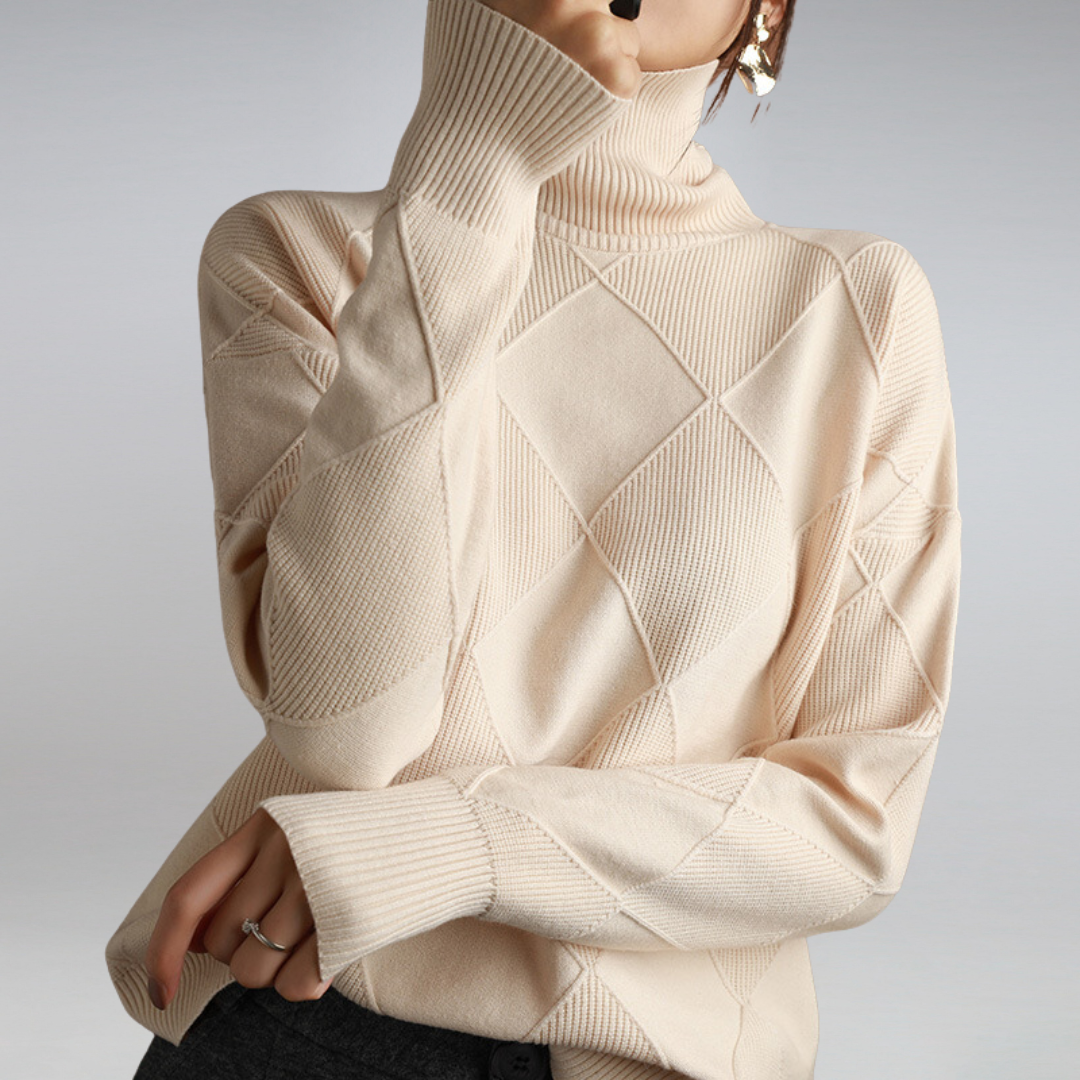 Damen Rollkragenpullover