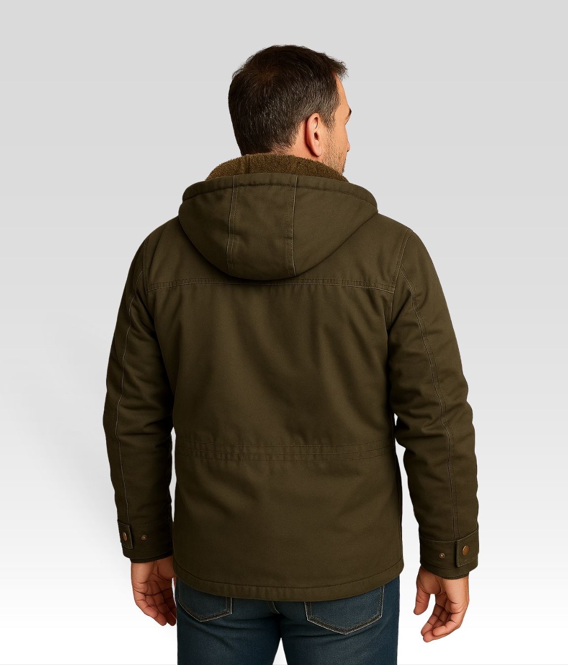 Reto Fleece Jacke Grün