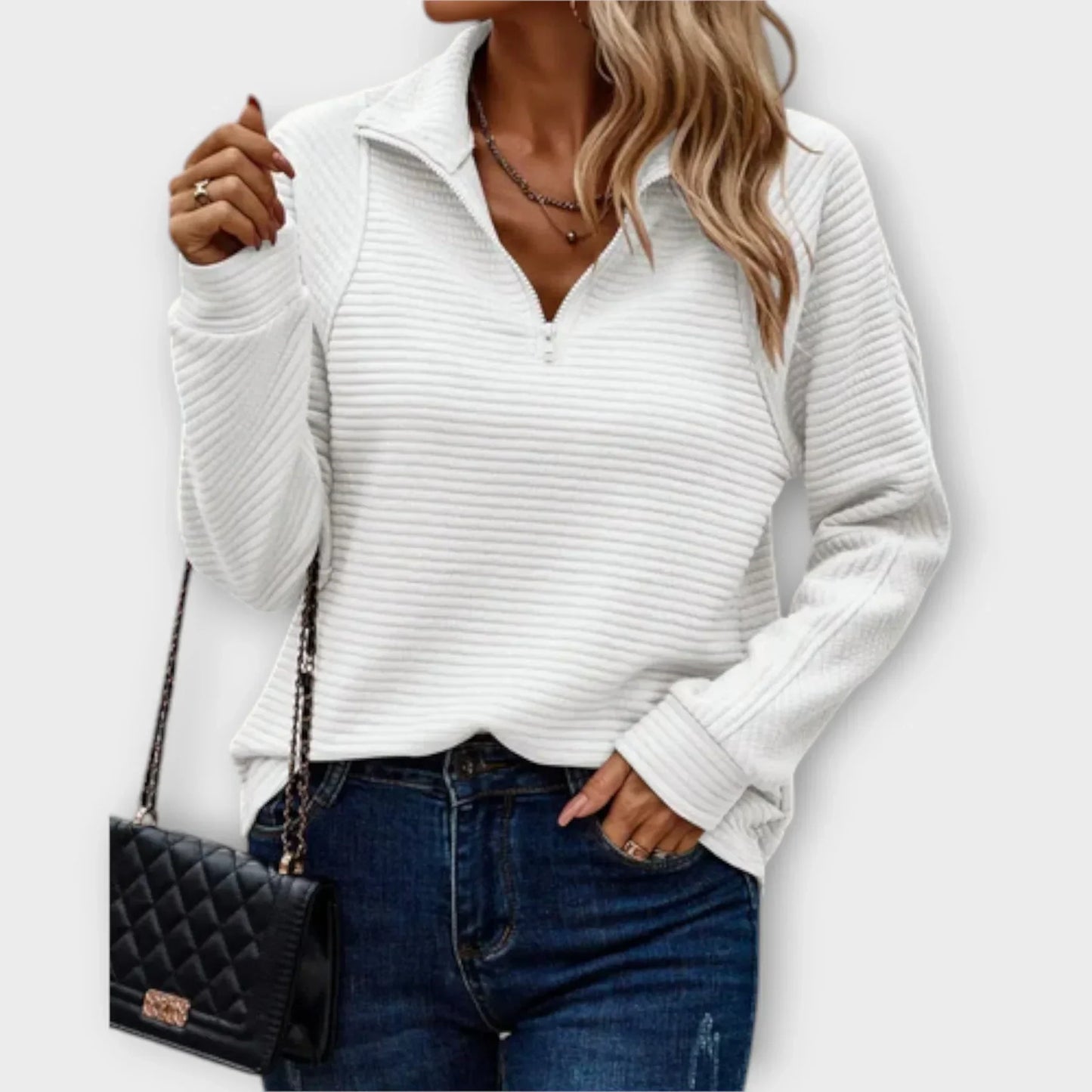 Olivia | Halbzip Sweatshirt