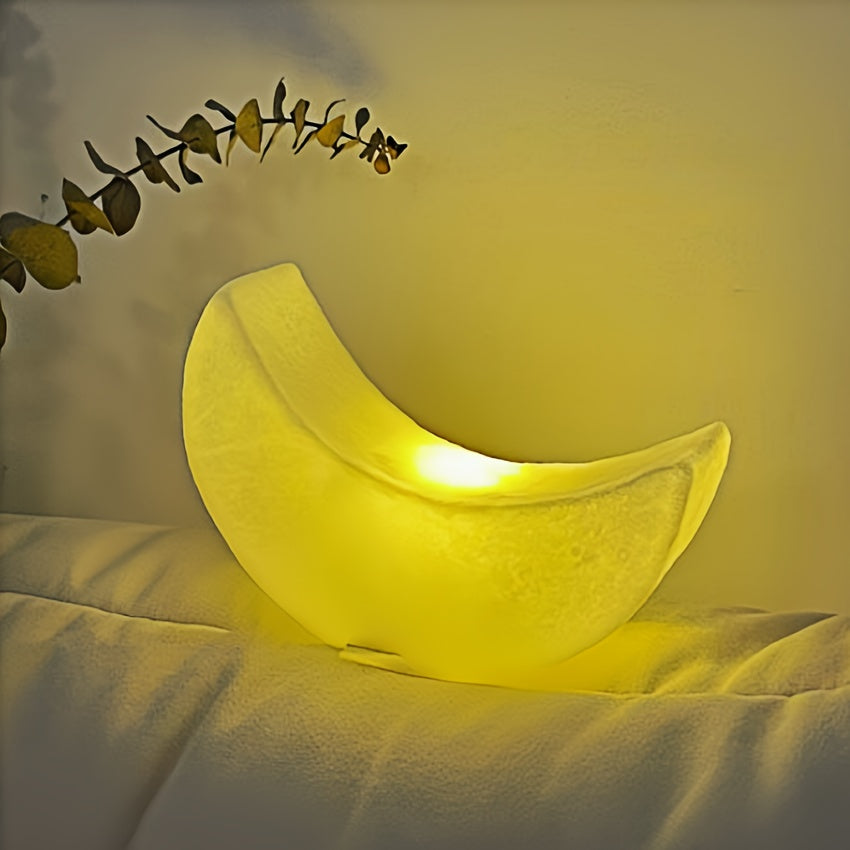 Nachtlicht Halbmond Art Deco Deko Wohnzimmer Warmweiß
