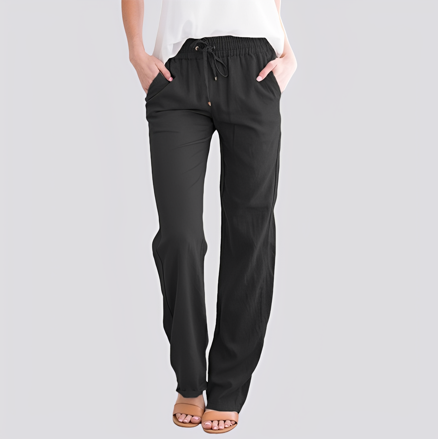Freizeithose Damen Relaxed Fit Alltag & Freizeit