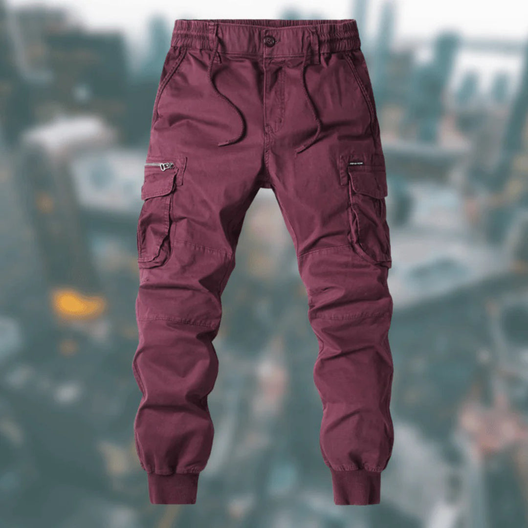 Herren Cargo Jogger Hose | Bequem, Lässig & Komfortabel für Freizeit & Alltag