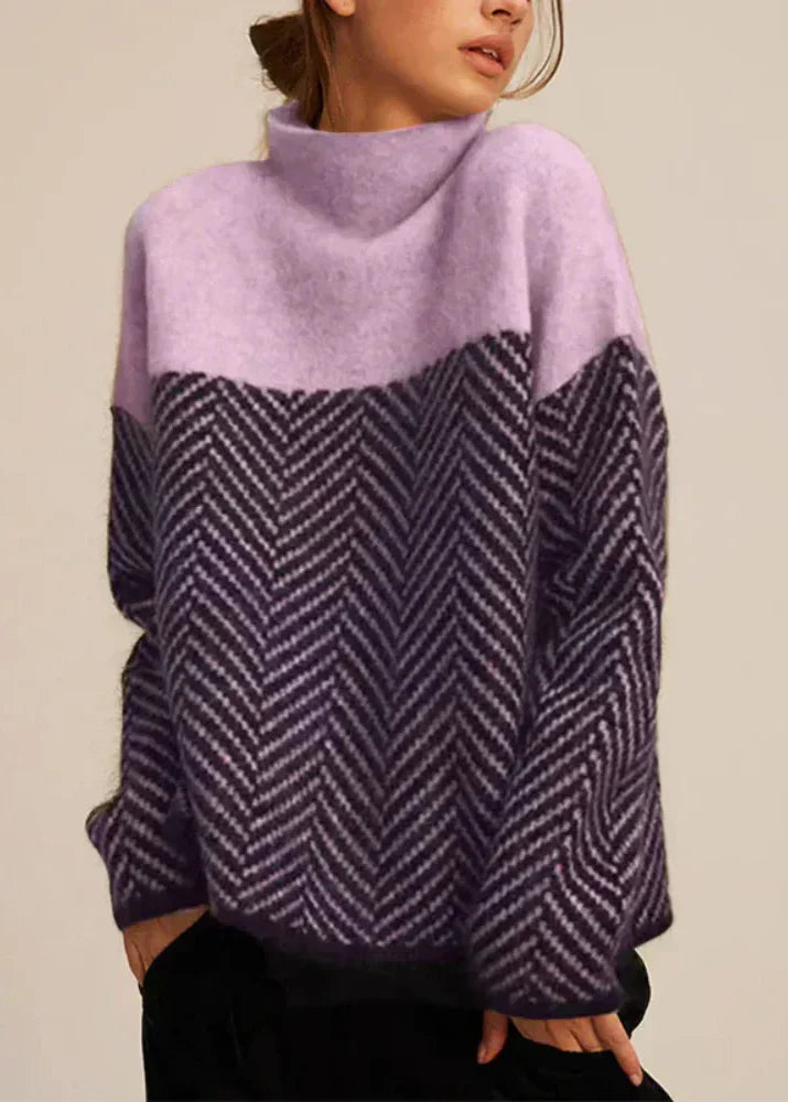 Emma | Eleganter Rollkragenpullover für stilvolle Auftritte