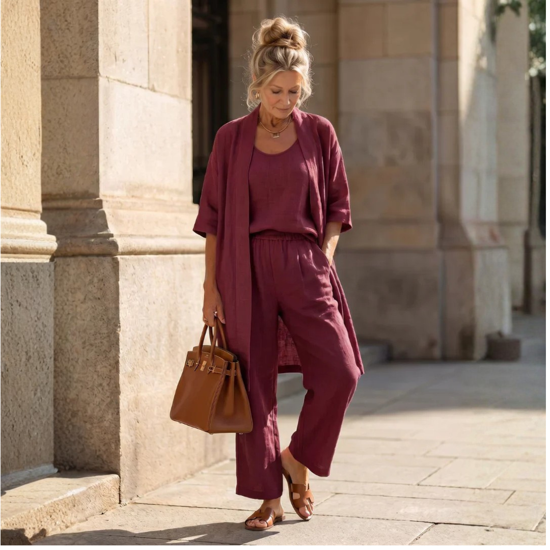 Zweiteiler Damen Leicht Casual