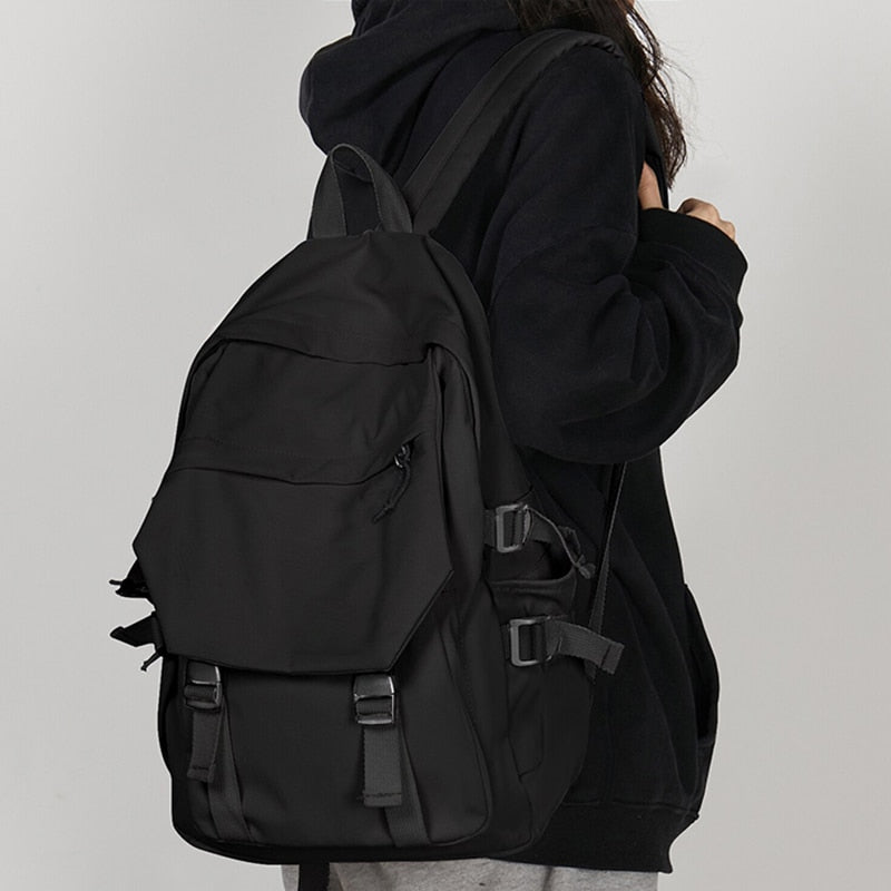 Vintage Rucksack Damen Regular Fit Freizeit mit Schnallen