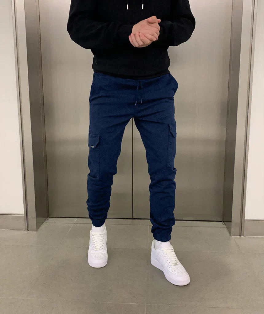 Cargo Jogger Herren Relaxed Fit Freizeit