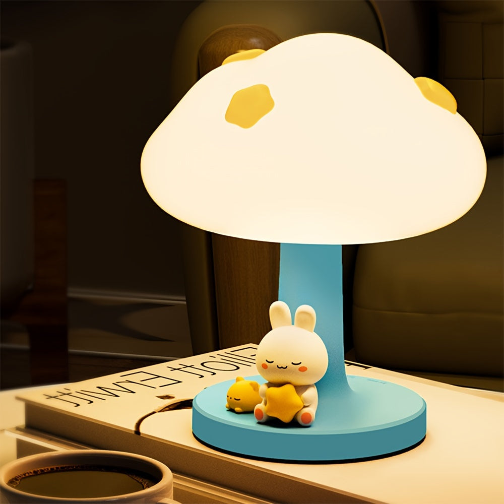 Nachttischlampe Dekorativ Kabellos Warmes Licht Wohnzimmer & Kinderzimmer