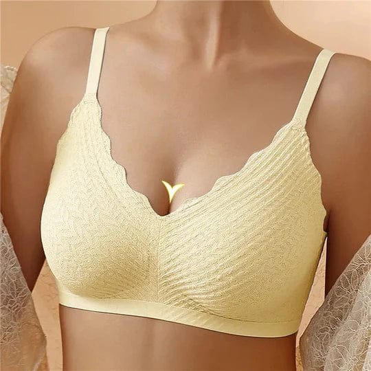 Damen BH ohne Bügel, atmungsaktiv mit Feuchtigkeitskontrolle für den Herbst 3