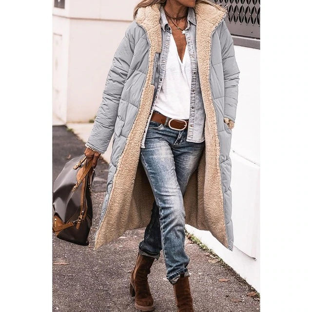 Ariella | Long Sherpa Coat