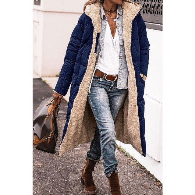 Ariella | Long Sherpa Coat