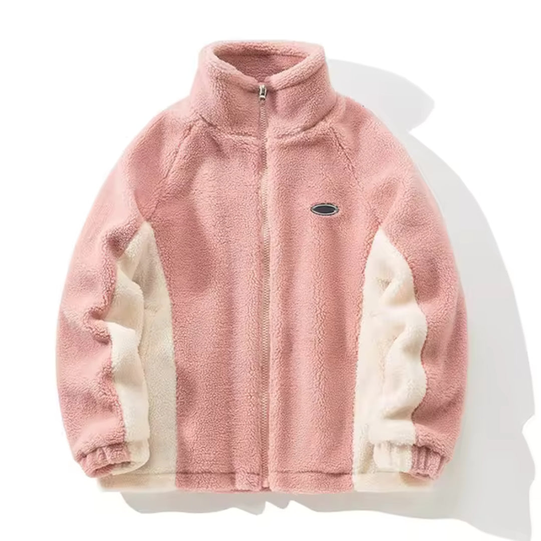 Herren Fleecejacke Colourblock | Warm Leicht 6