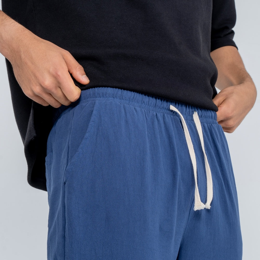 Kibo | Leichte Baumwoll-Komforthose mit Elastischem Bund | Atmungsaktive Unisex-Hose für Sommerkomfort 8