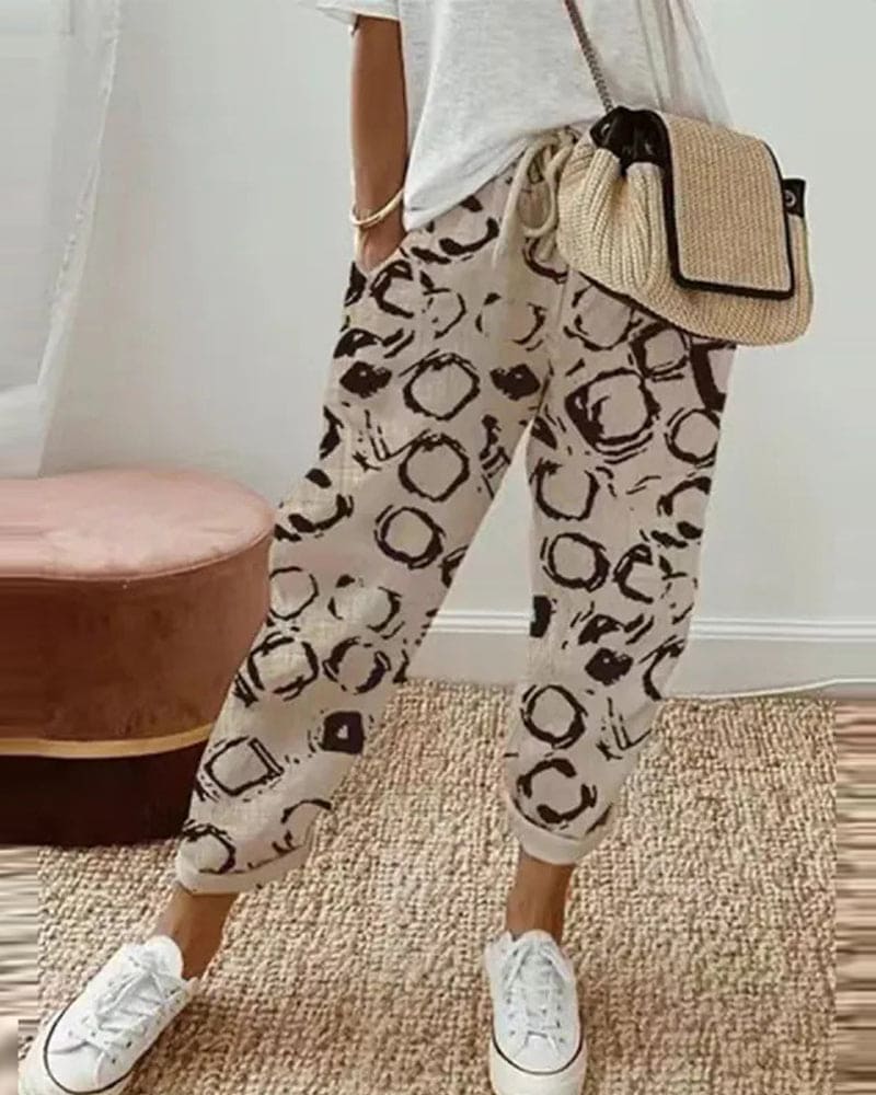 Lässige Leinenhose Damen mit Praktischen Taschen | Bequeme Sommermode für Alltag 3