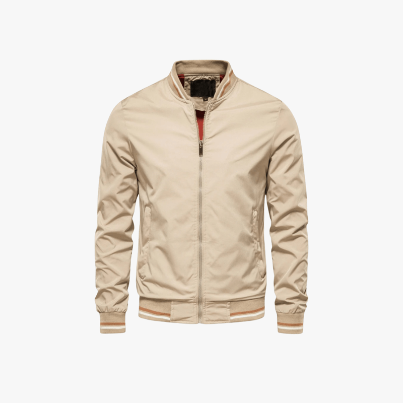 Mason | Klassische Bomberjacke – Leichte Windjacke mit Reißverschluss 8