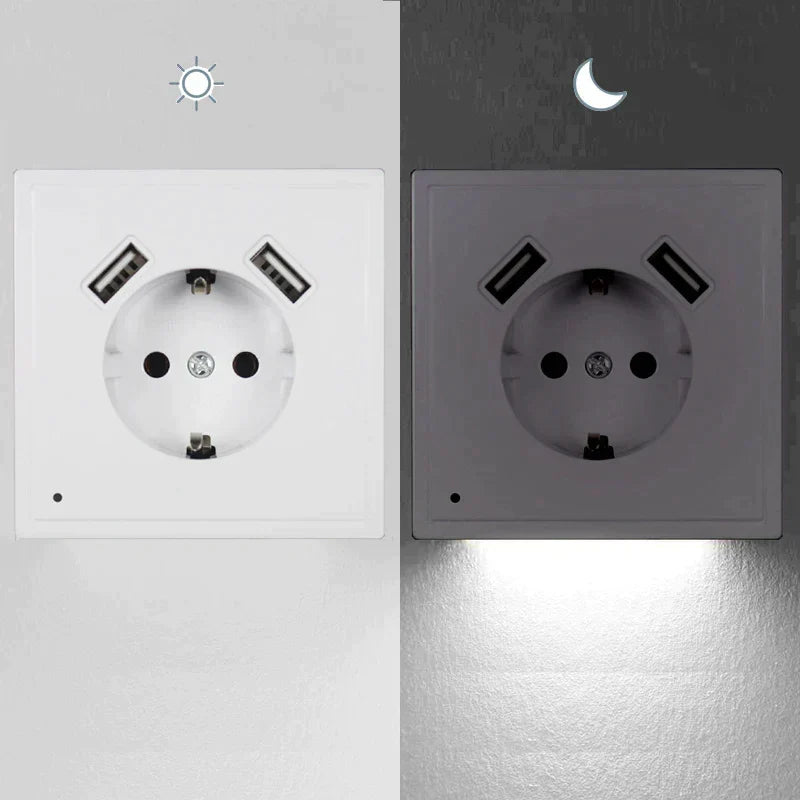 Nachtlicht Steckdose Modern Energieeffizient Deko Heim
