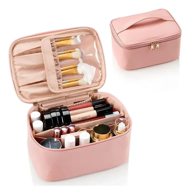 Stylische tragbare Reisetasche für Damen – ideal für Make-up und Kosmetik