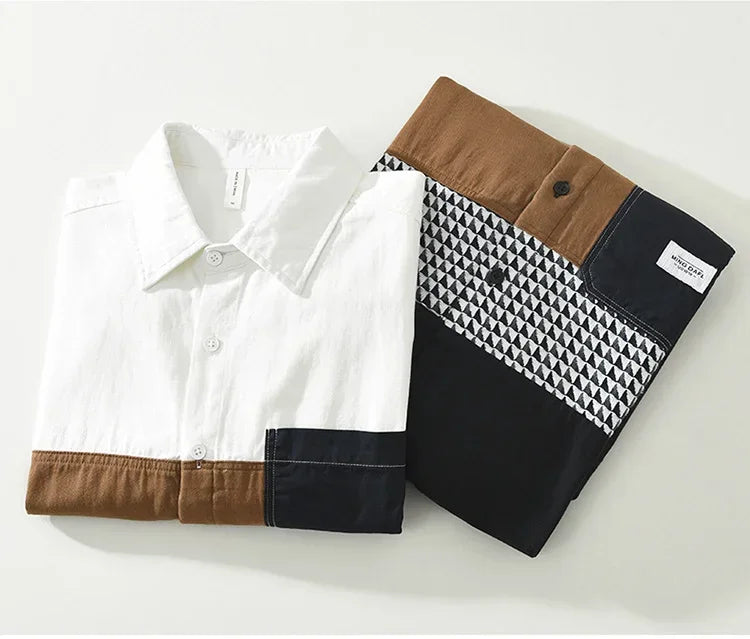 Hemd Herren Relaxed Fit Casual Sommer