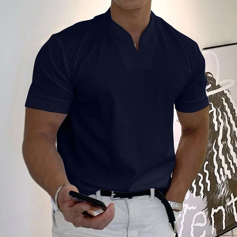Sportliche Mode | T Shirts Männer Slim-Fit mit Atmungsaktiver Baumwollmischung | Bequeme Passform für Jeden Tag 15