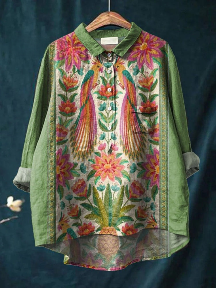 Seraphine | Majestic Garden Shirt