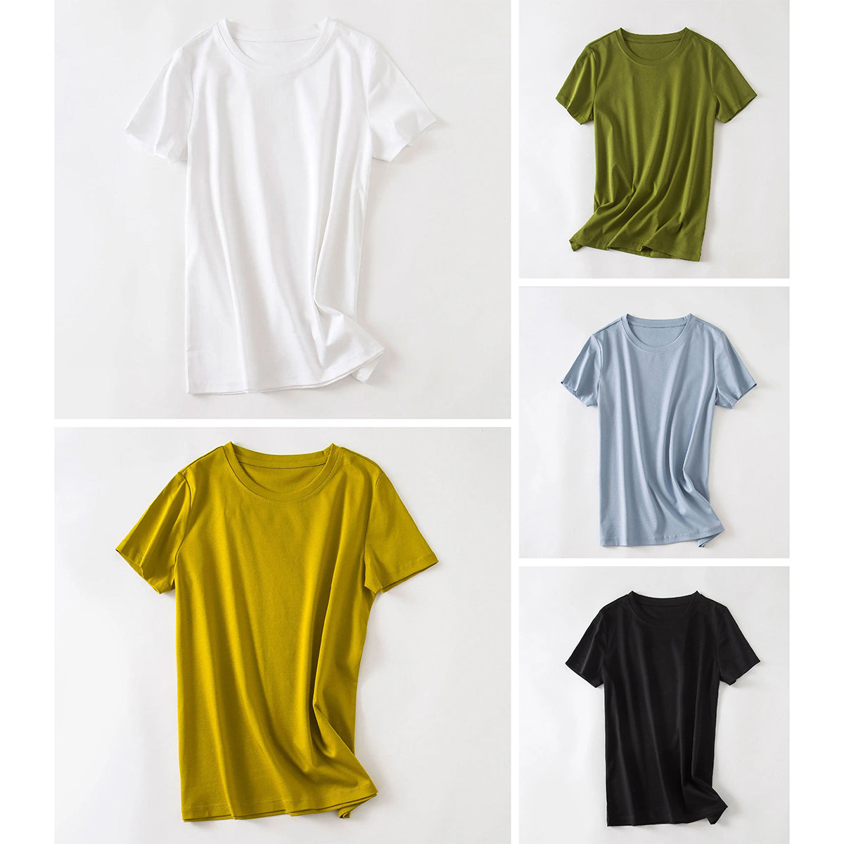 Minimalistisches Damen T-Shirt Regular Fit Freizeit
