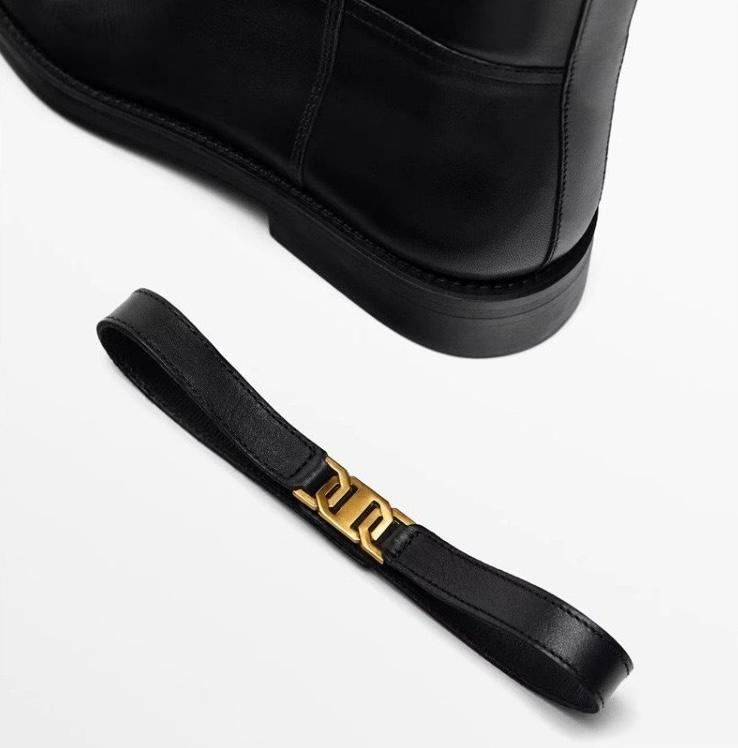 Lia Stilvolle Kniehohe Stiefel mit Blockabsatz