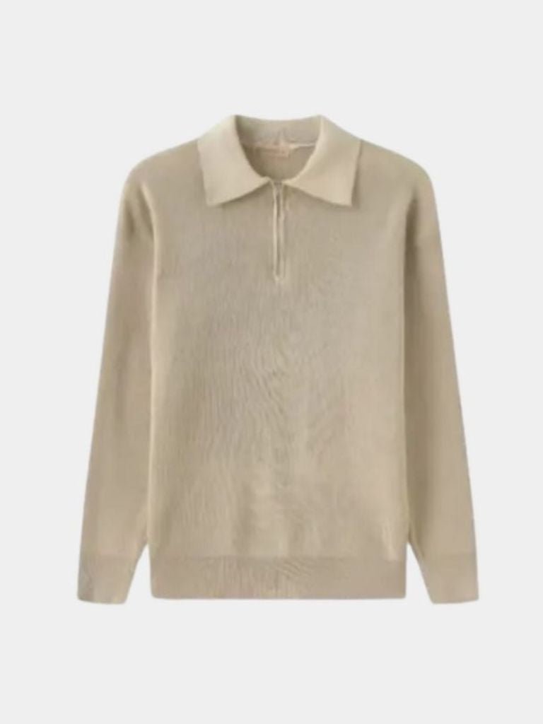 Cross & Crown Casual Polo Sweater