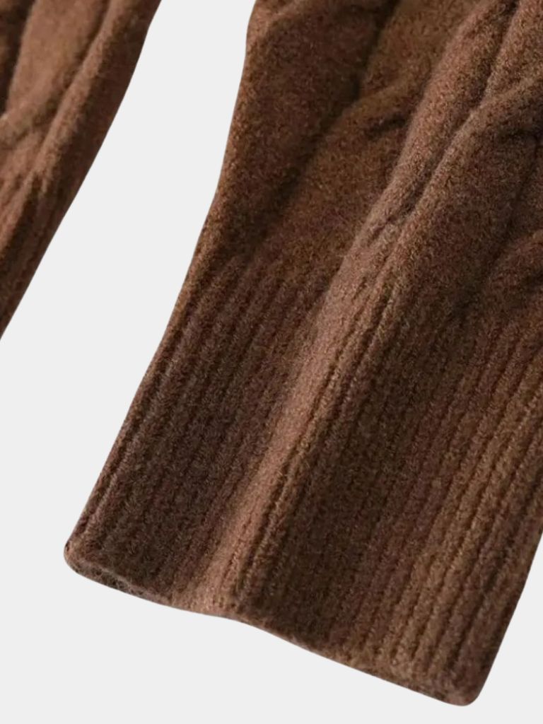 Bequemer Klassischer Cardigan - Cross & Crown