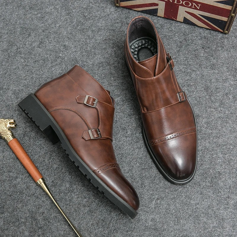 Héctor | Doppelte Monk Strap Stiefel