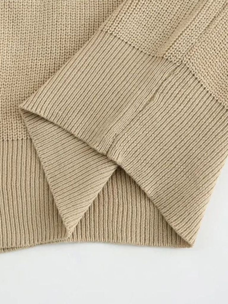 Essential Half-Zip Sweatshirt - Cross & Crown