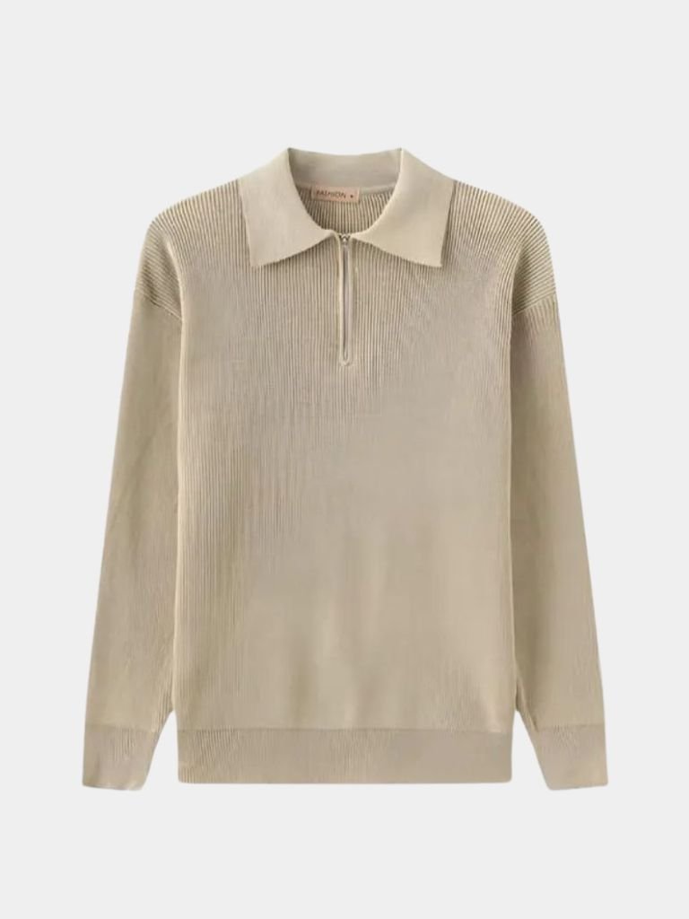 Essential Half-Zip Sweatshirt - Cross & Crown