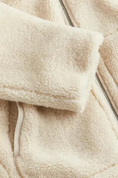 ELIXA | Kuscheliger Teddy-Mantel