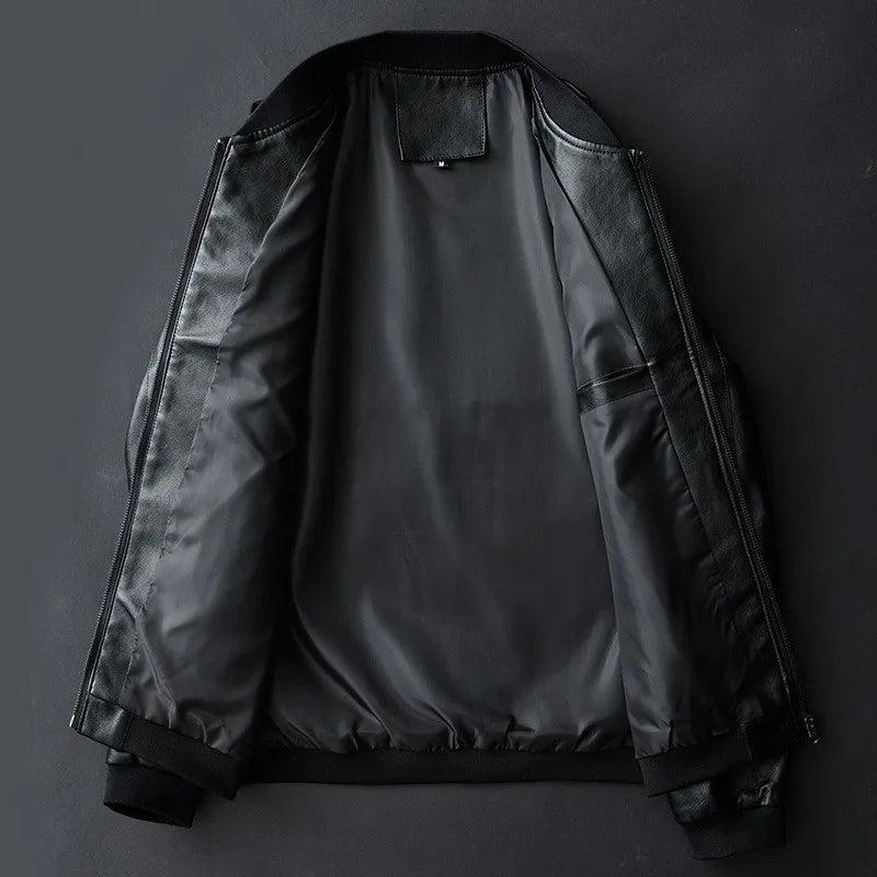 Jacke Herren Regular Fit Freizeit Stehkragen Reißverschlusstaschen