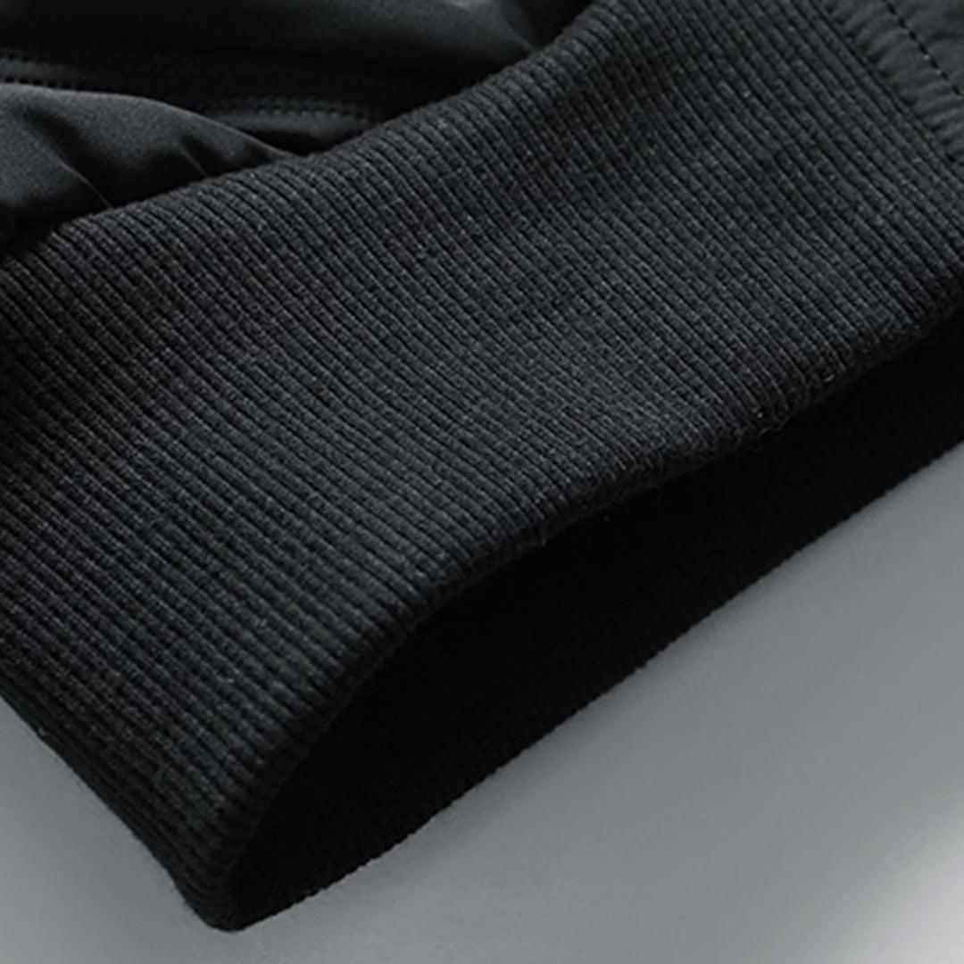 Jacke Herren Stehkragen Geometrisches Steppmuster Freizeit