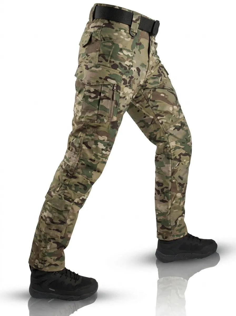 Cargohose Herren Robust Outdoor & Freizeit Slim Fit