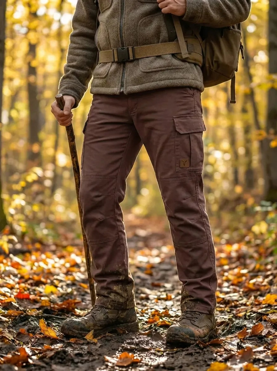 Cargohose Herren Robust Isoliert Freizeit