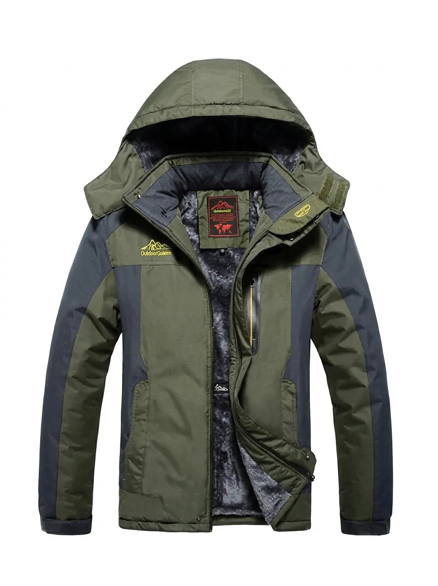 Winterjacke Herren Tailliert Warm & Wasserdicht