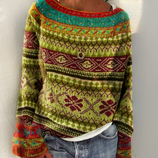 Cara | Stilvoller handgefertigter Pullover
